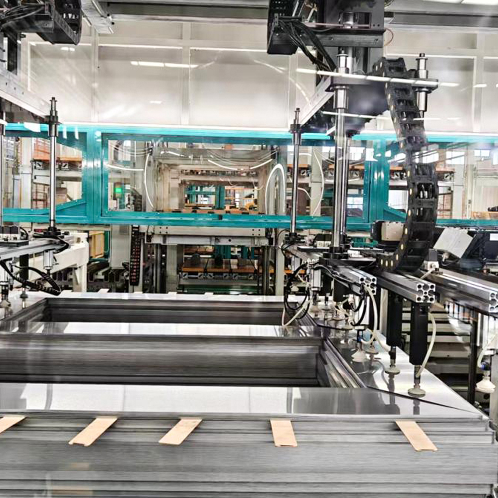 ZXD-440 Linie de producție automată de stivuire a miezului de transformator în linie