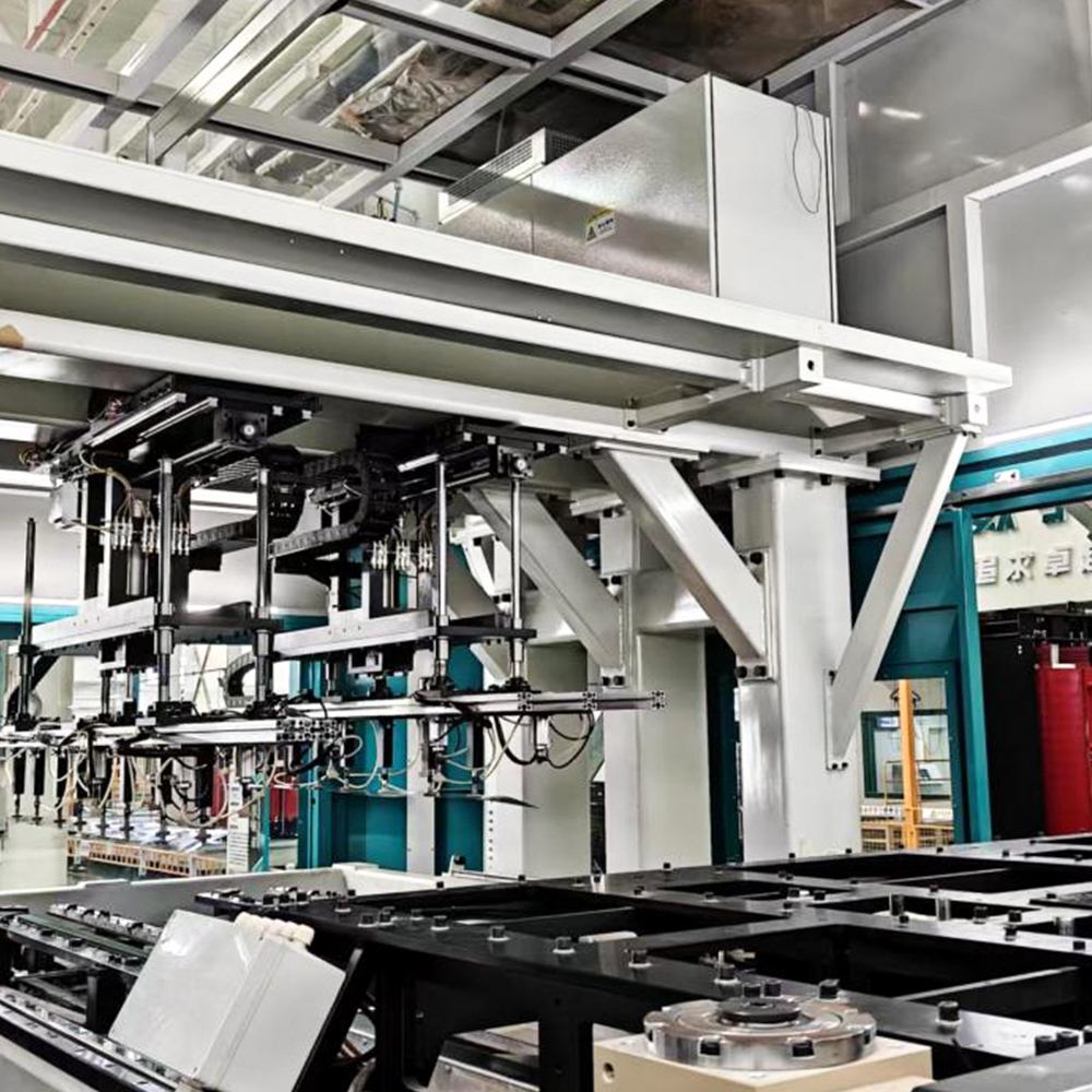ZXD-440 Linie de producție automată de stivuire a miezului de transformator în linie